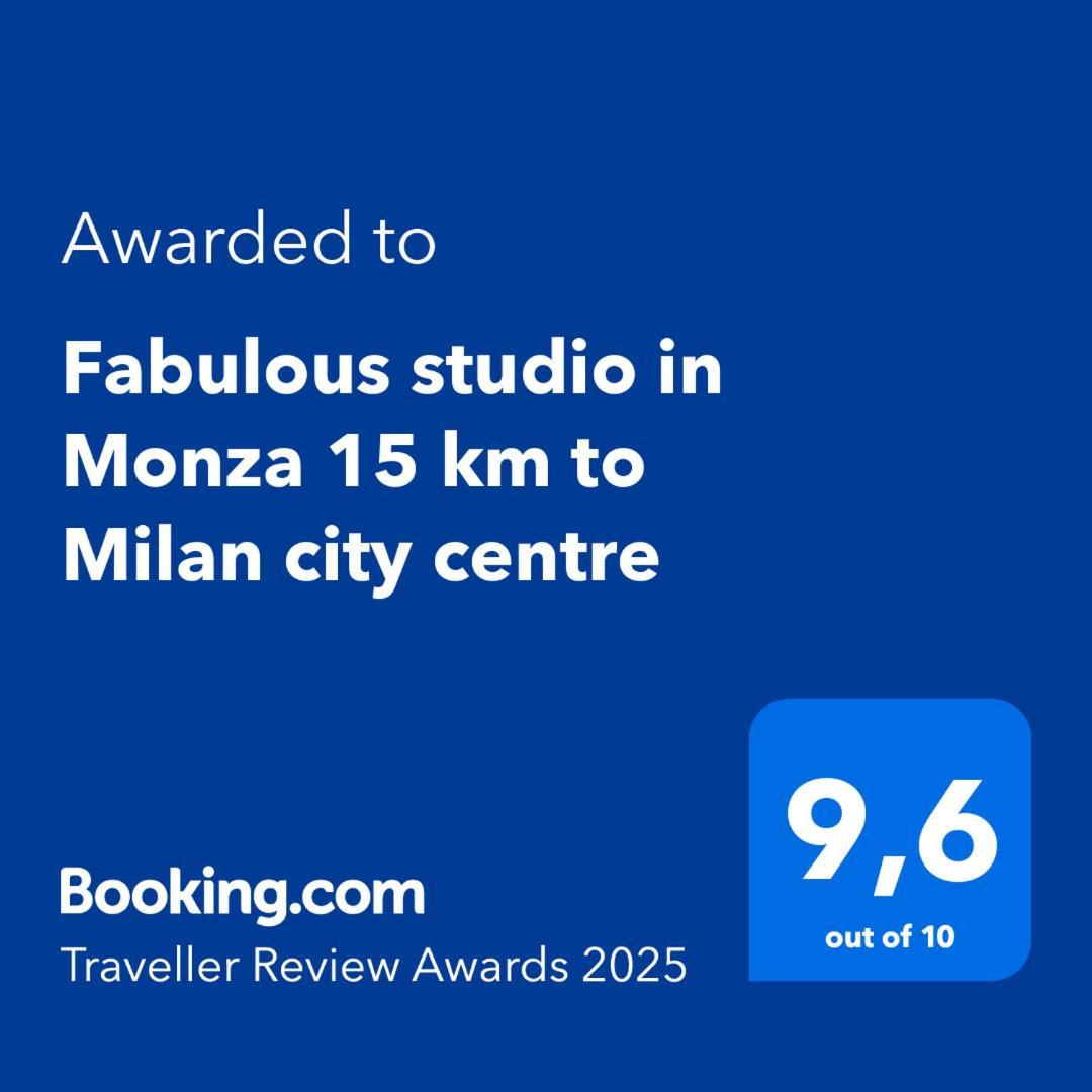 Fabulous Studio In Monza 15 Km To Milan City Centre エクステリア 写真